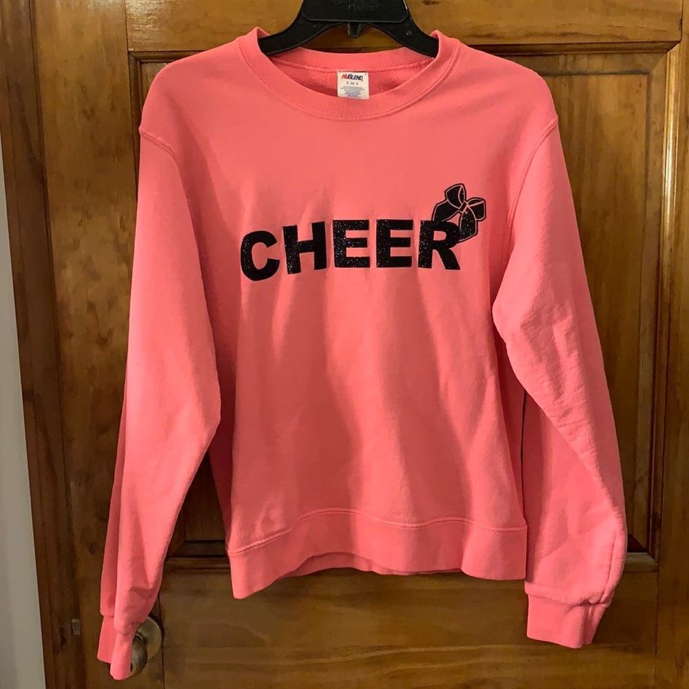 Pink CHEER Crewneck
